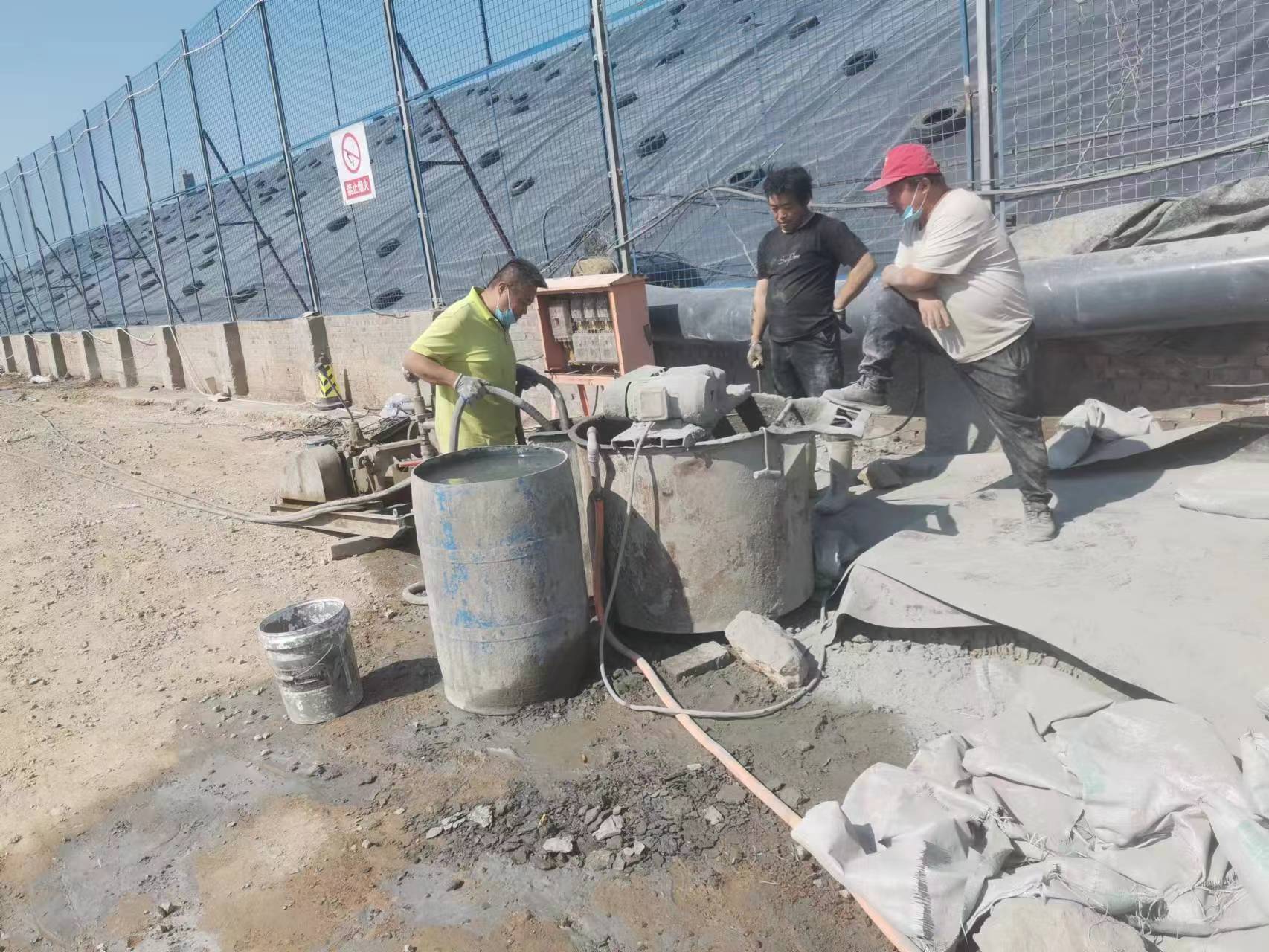 子长袖阀管注浆